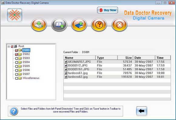 Digital Camcorder Recovery screen shot