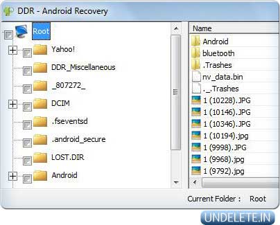 Screenshot of Android Undelete 5.3.1.2