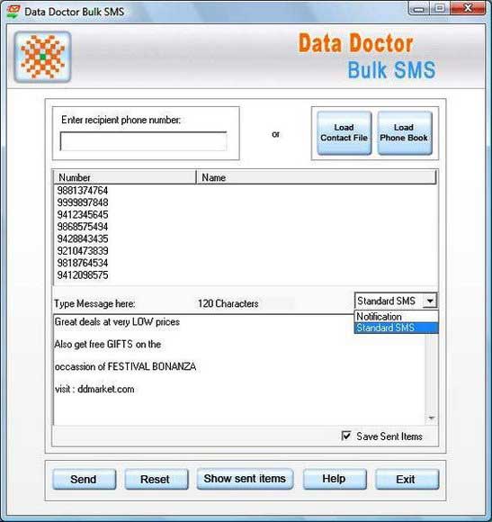 Bulk SMS Broadcasting Software