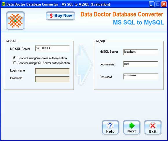 MSSQL Conversion Software