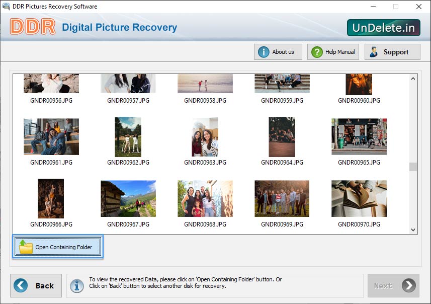 Open Containing Folder