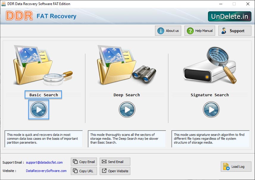 FAT Undelete Software